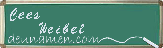 Cees Weibel Visitenkarte